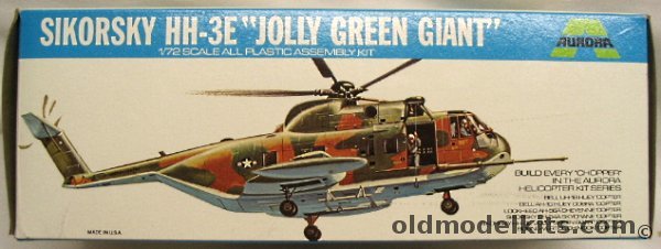 Aurora 1/72 Sikorsky HH-3E Jolly Green Giant, 505 plastic model kit